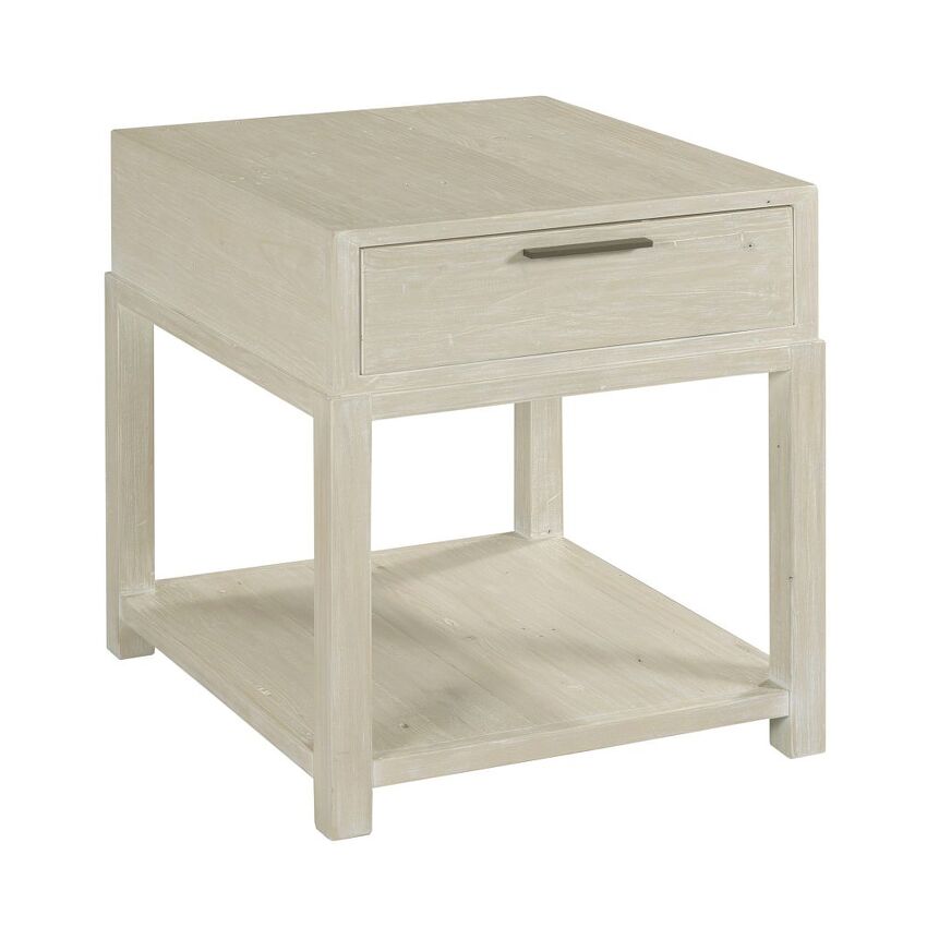 RECLAMATION PLACE-RECTANGULAR DRAWER END TABLE