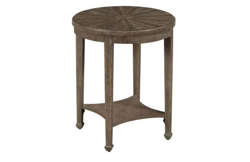 SUTTER ROUND END TABLE