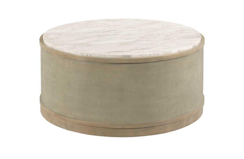 HIDDEN TREASURES-ROUND COFFEE TABLE