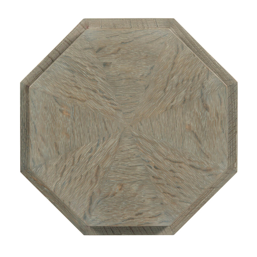 CLINTON OCTAGONAL CHAIRSIDE TABLE - 2