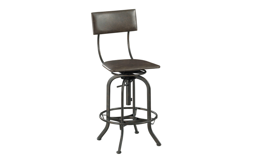 -ROCCO ADJUSTABLE BAR STOOL