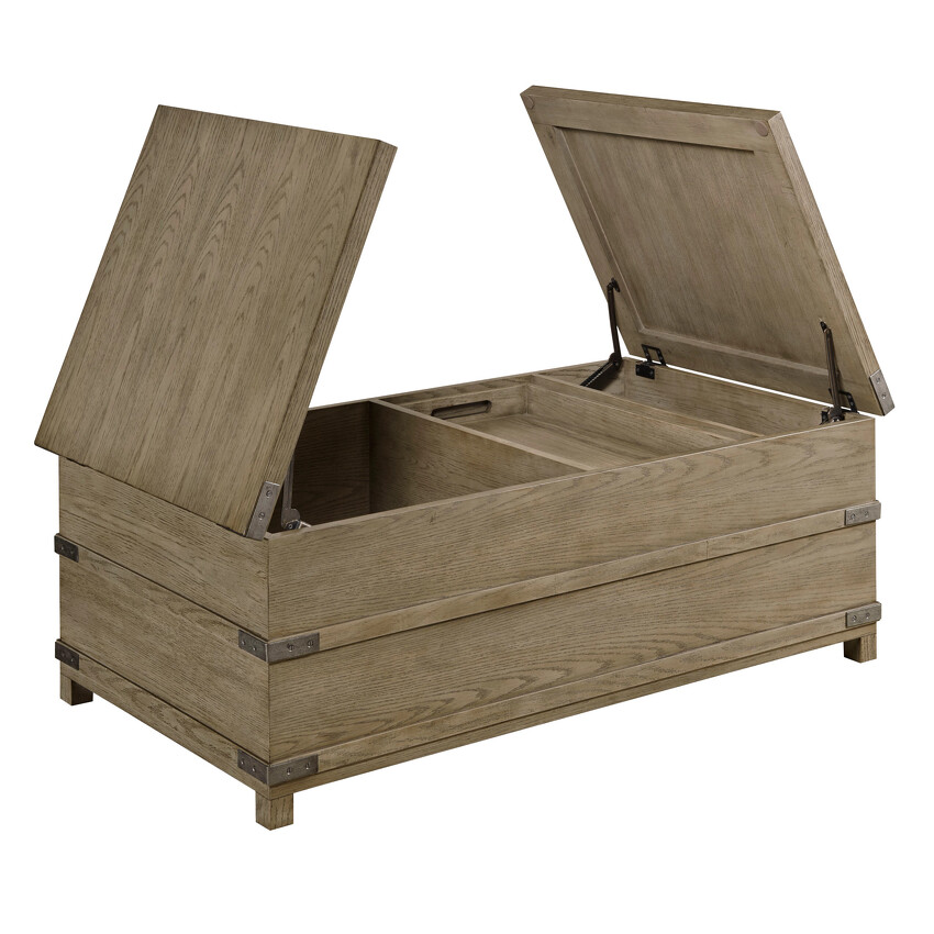STORAGE TRUNK COFFEE TABLE - 2