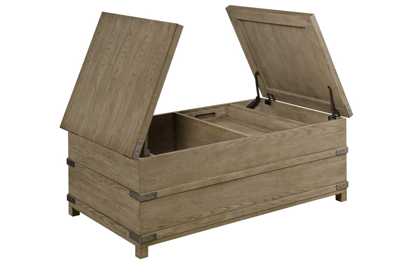 STORAGE TRUNK COFFEE TABLE - 2