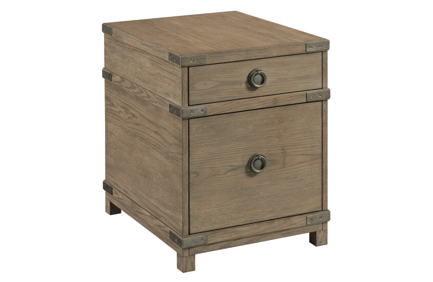 Crawford-TRUNK CHAIRSIDE TABLE