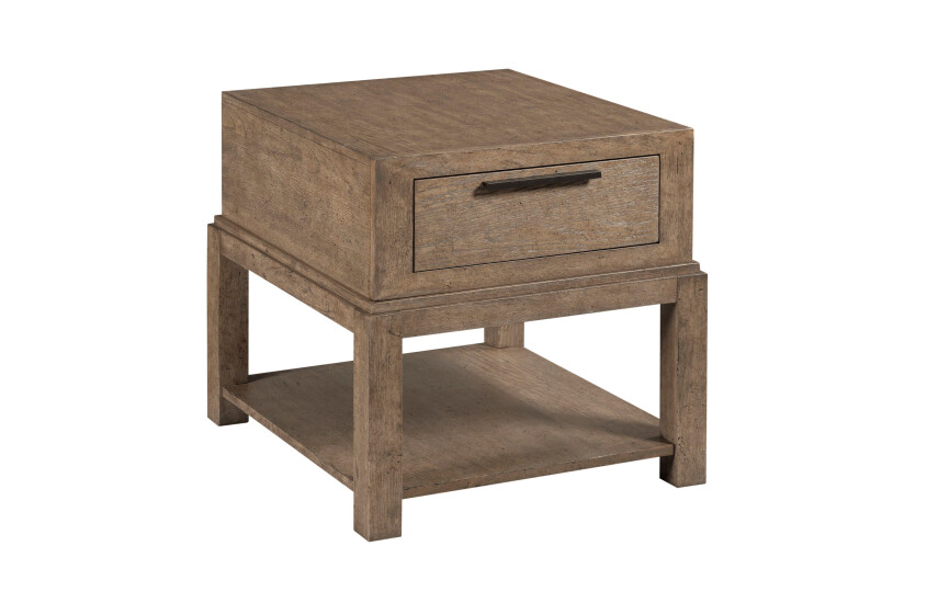 Skyline-EVANS DRAWER END TABLE