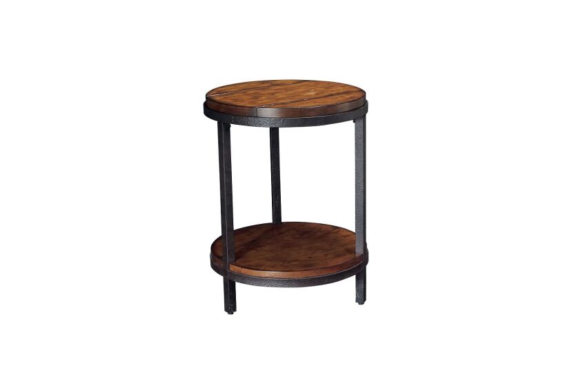 ROUND END TABLE